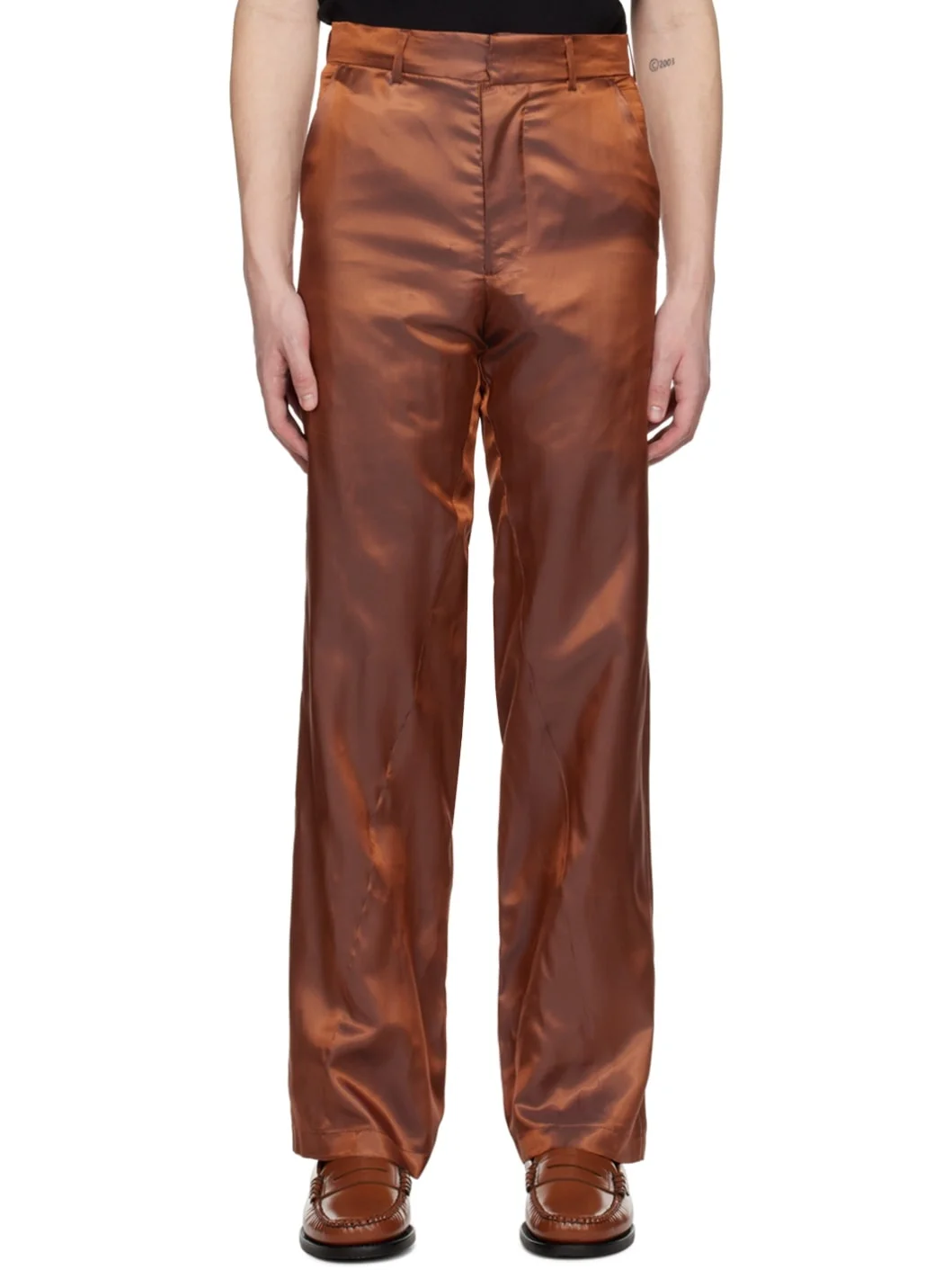 Orange Bailey Trousers - 1