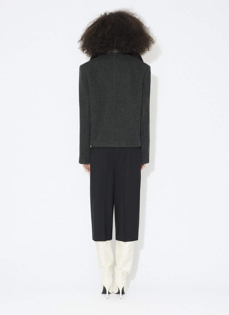 Alaïa MERINO WOOL PEA COAT outlook