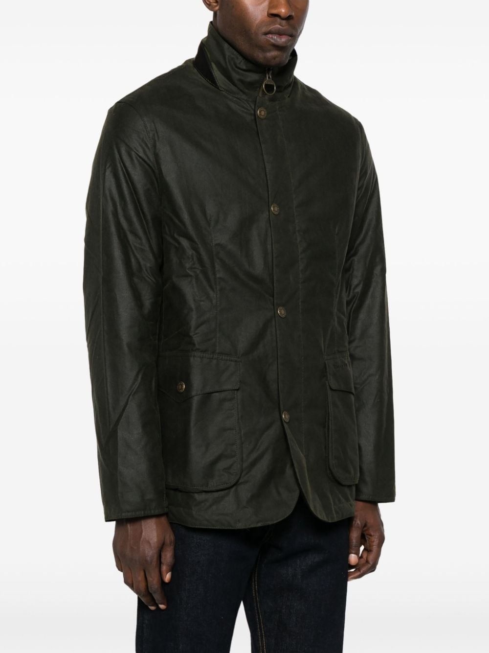 Barbour Compton wax-coated jacket | REVERSIBLE