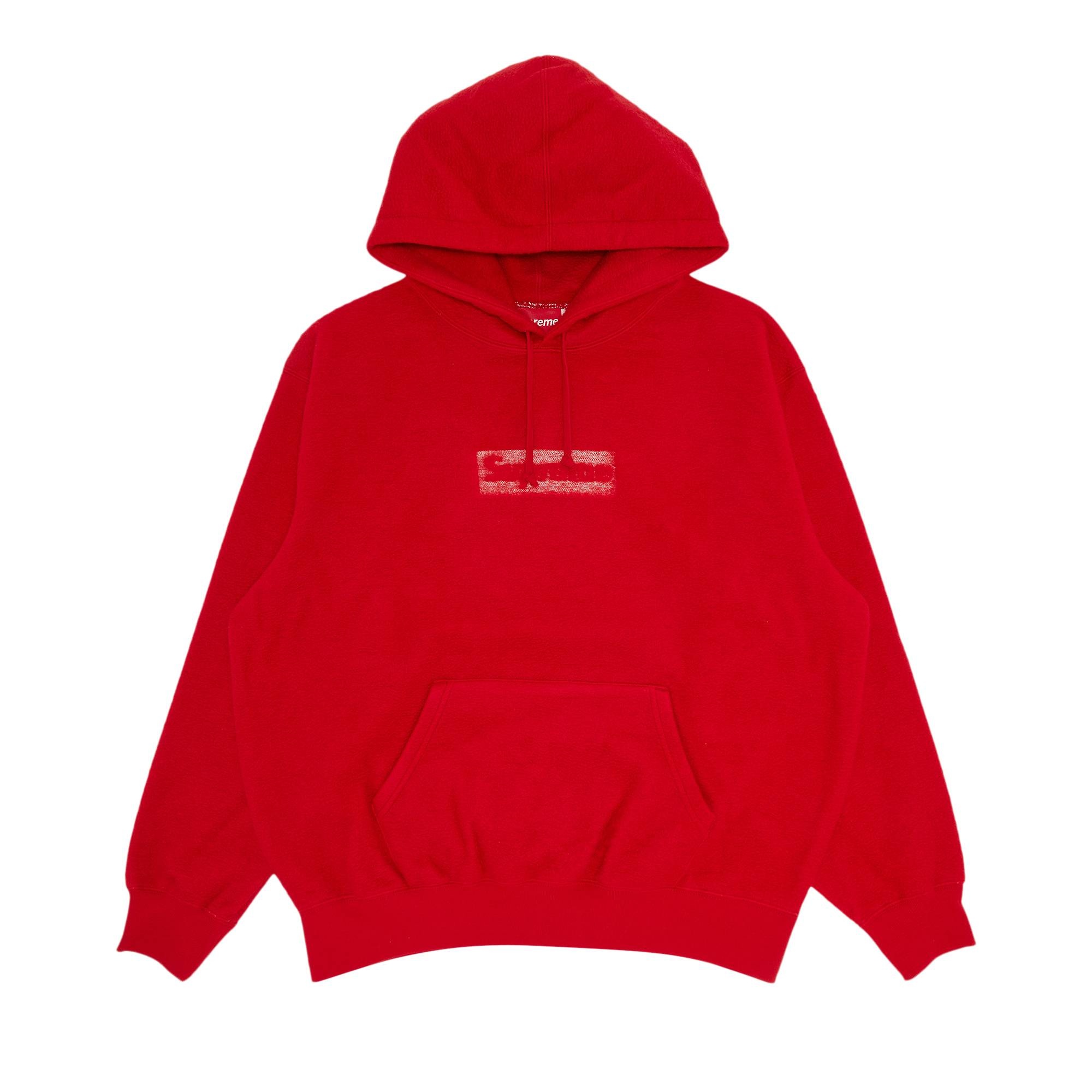 Supreme Inside Out Box Logo Hooded Sweatshirt 'Red' - 1