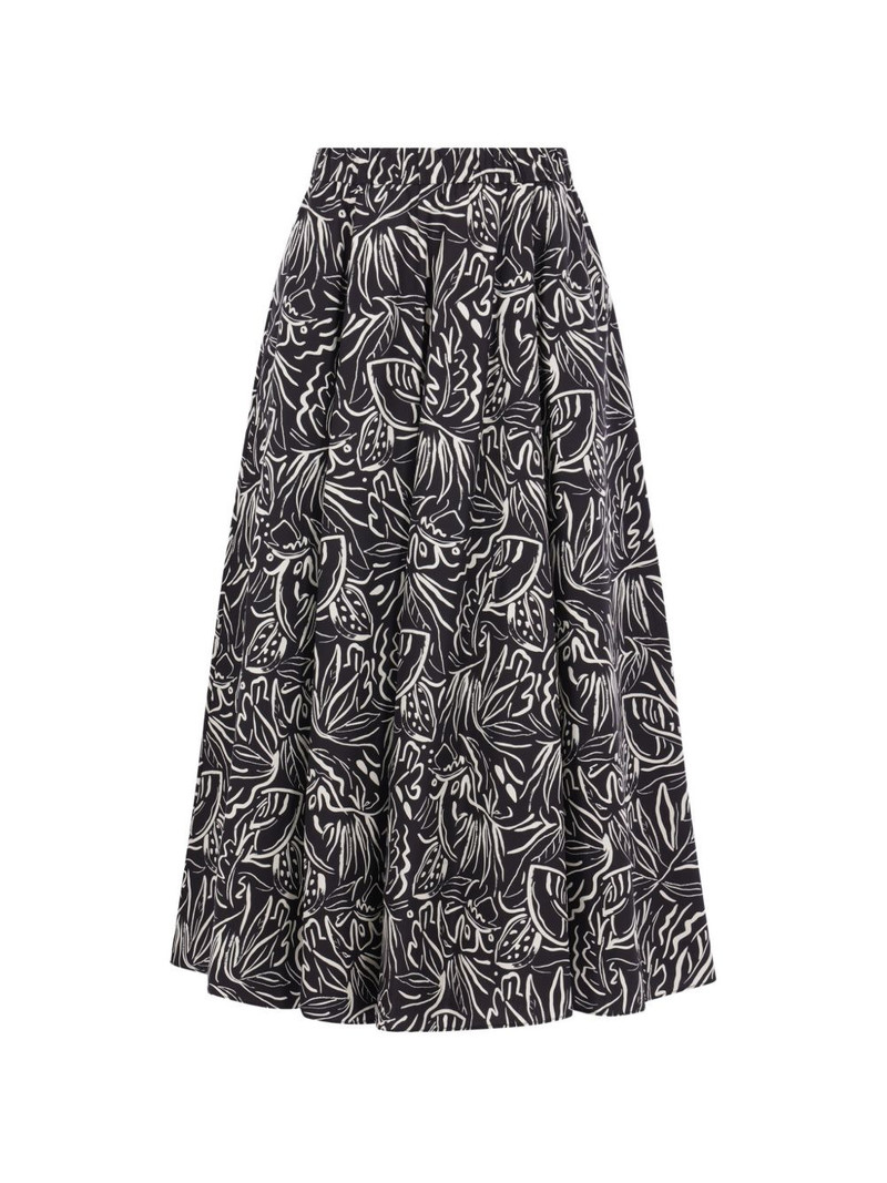 Aspesi floral-print midi skirt outlook