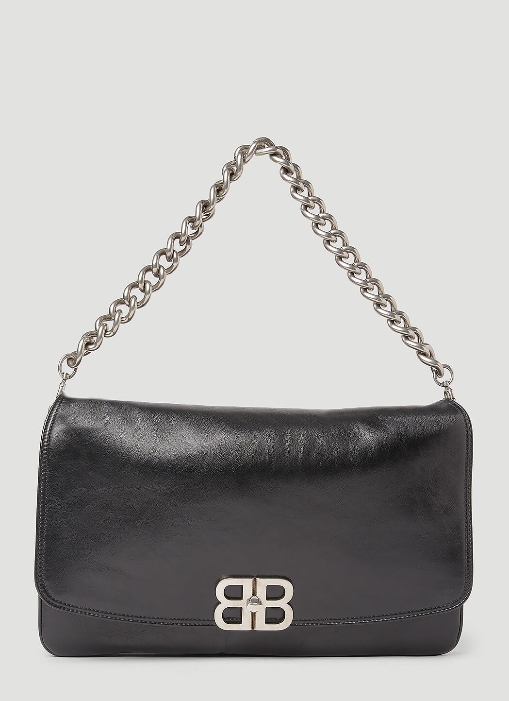 BB Soft Large Flap Shoulder Bag - 1