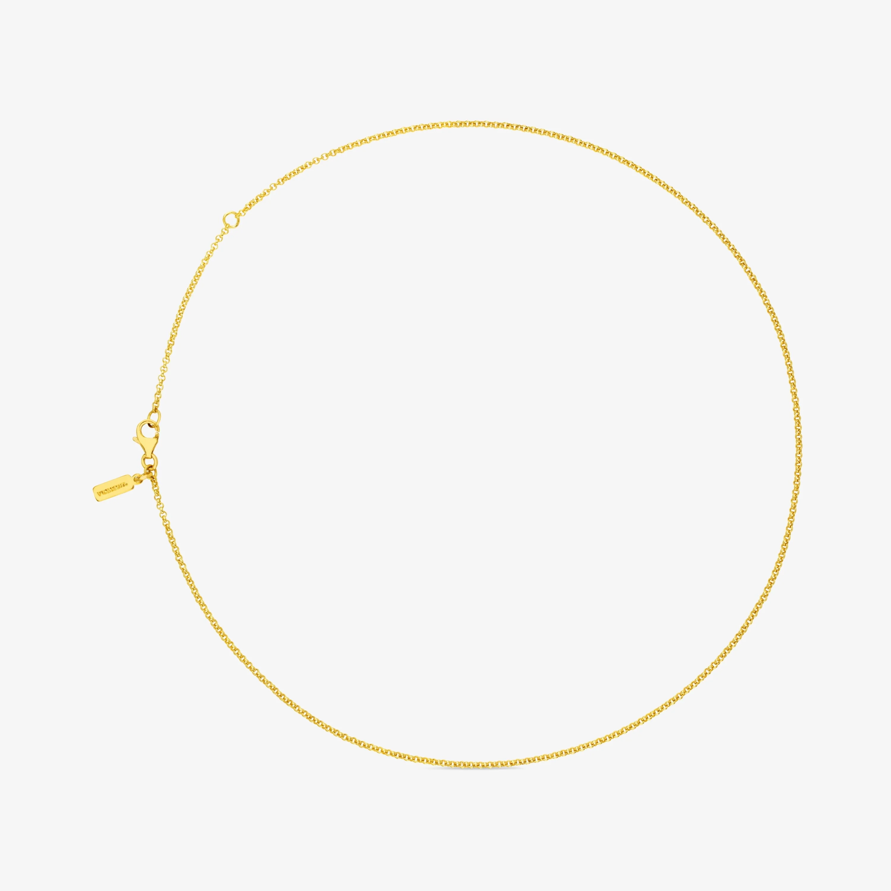 18K gold vermeil TOUS Chain Choker. 40cm. - 1