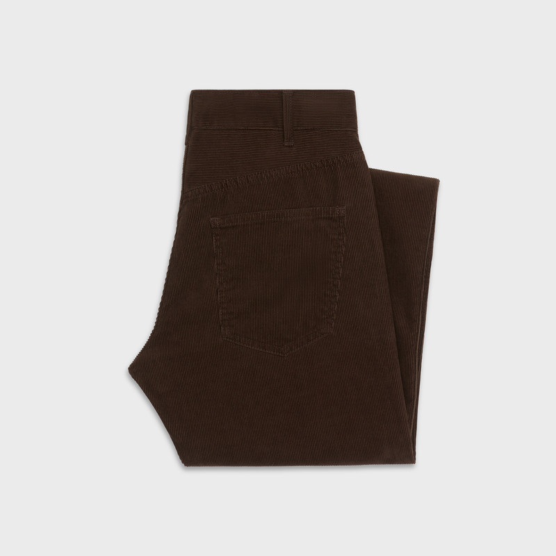 CELINE SLIM JEANS IN RIBBED VELOUR outlook