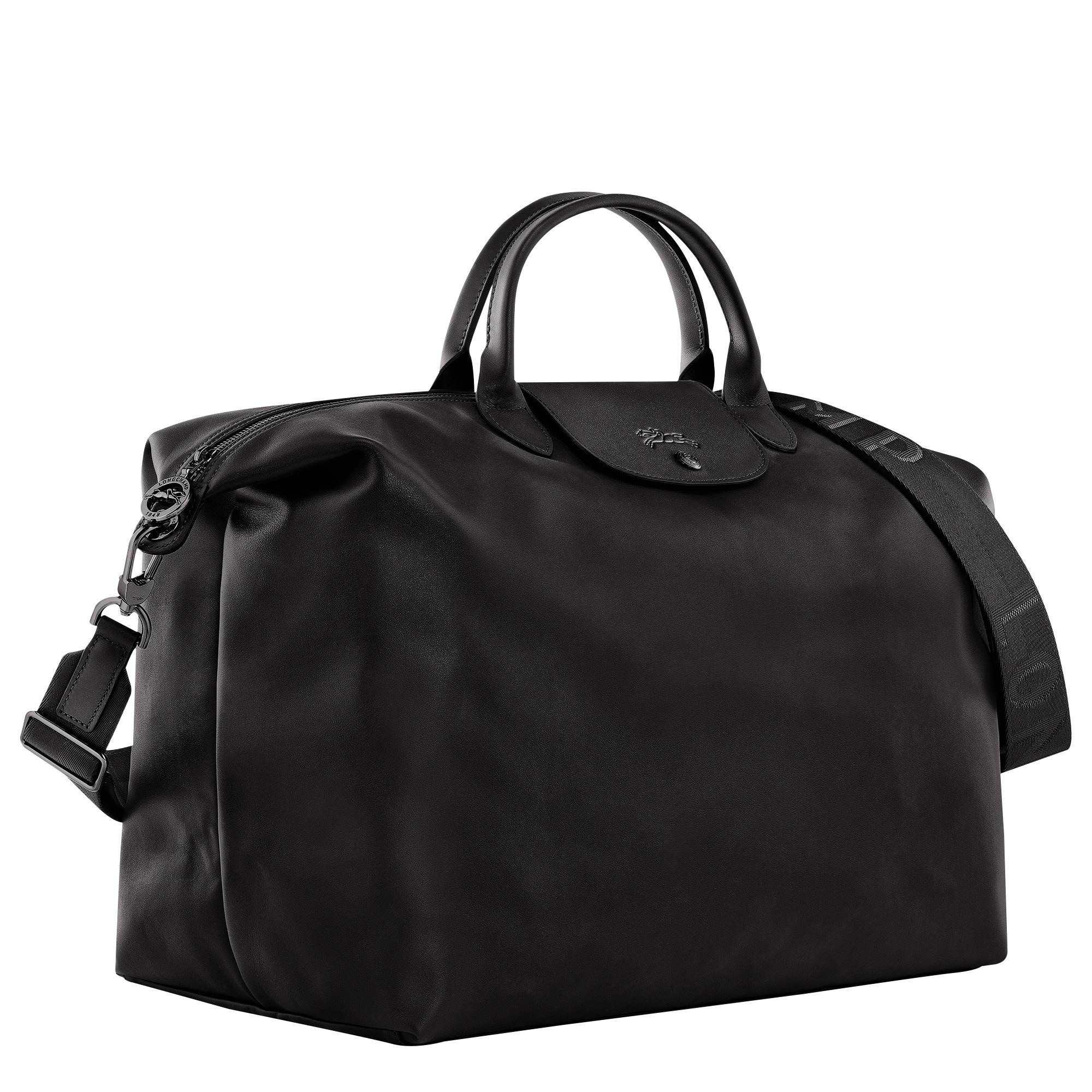 Le Pliage Xtra S Travel bag Black - Leather - 3