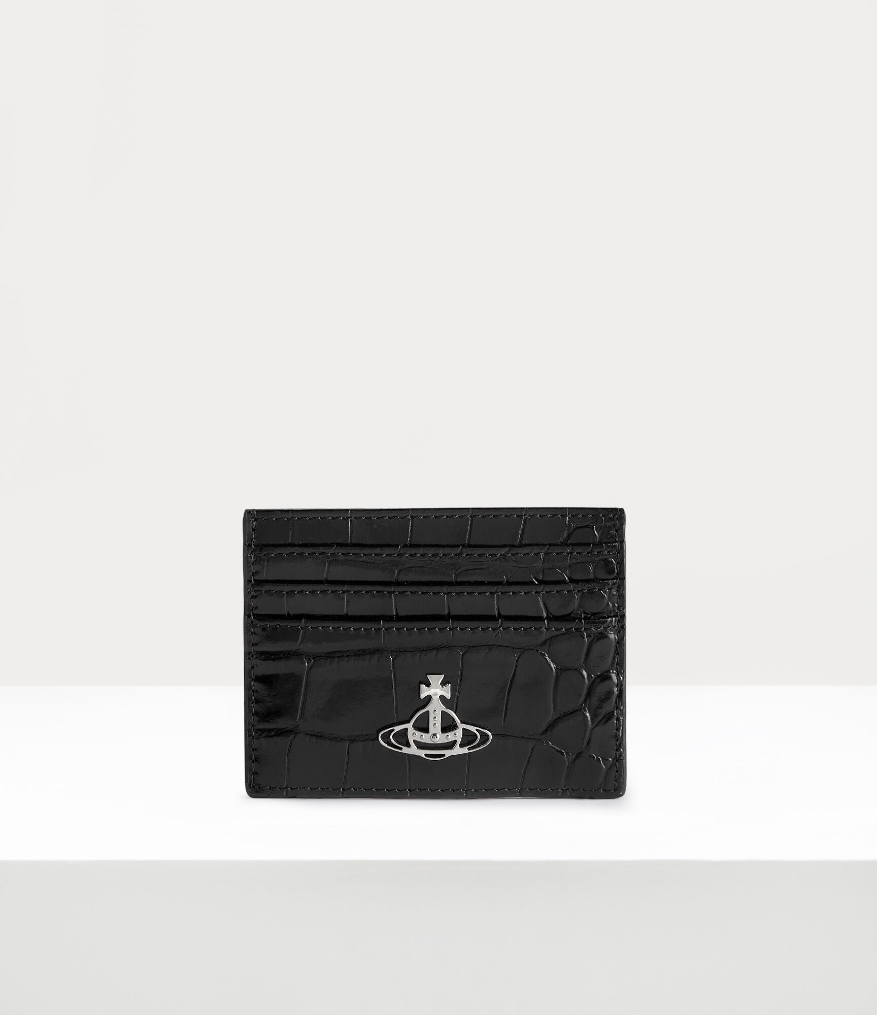 Vivienne Westwood CROCODILE CARD HOLDER | REVERSIBLE