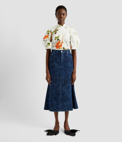 Erdem VOLUME SHORT SLEEVE BLOUSE outlook