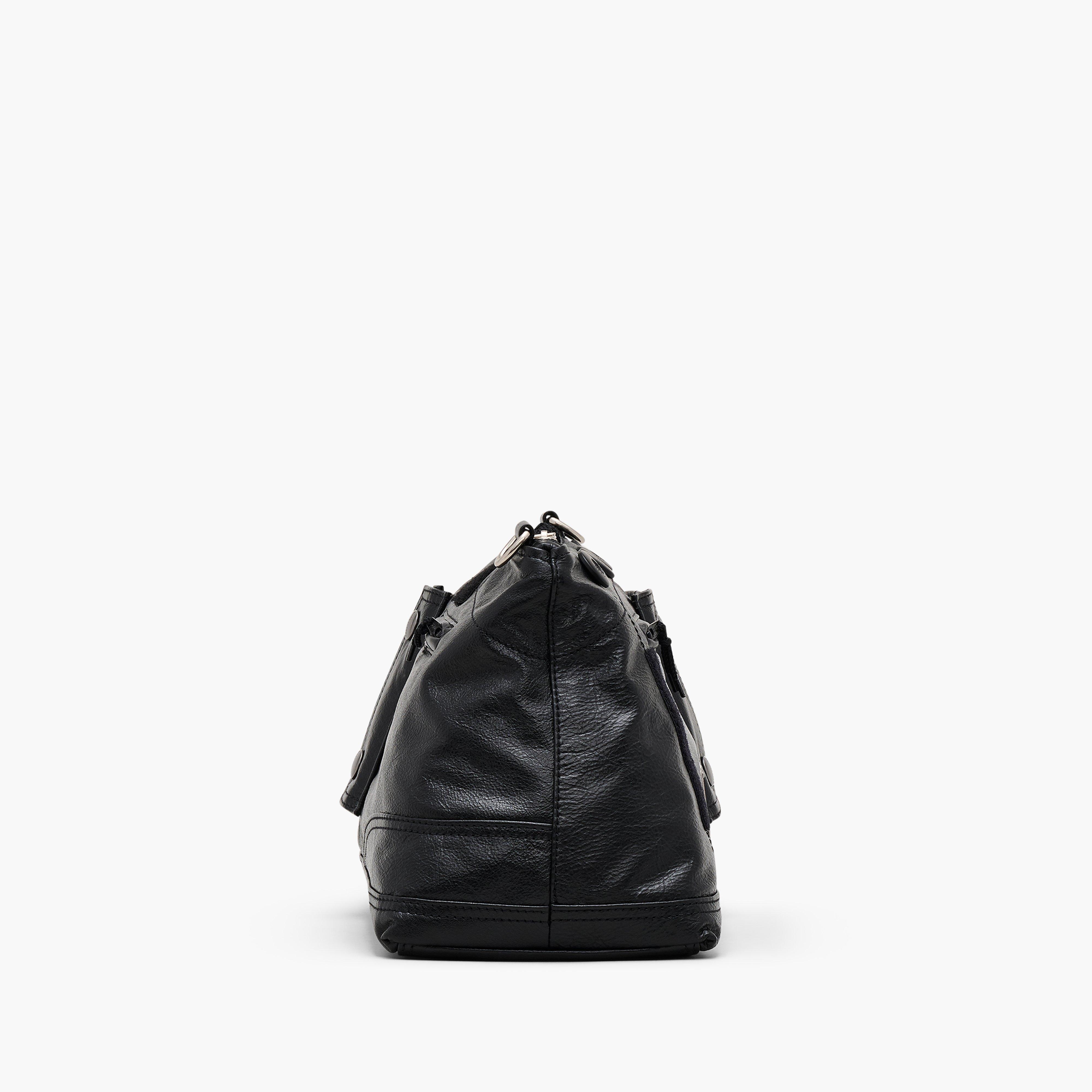 THE LEATHER LARGE CARGO BAG - 5