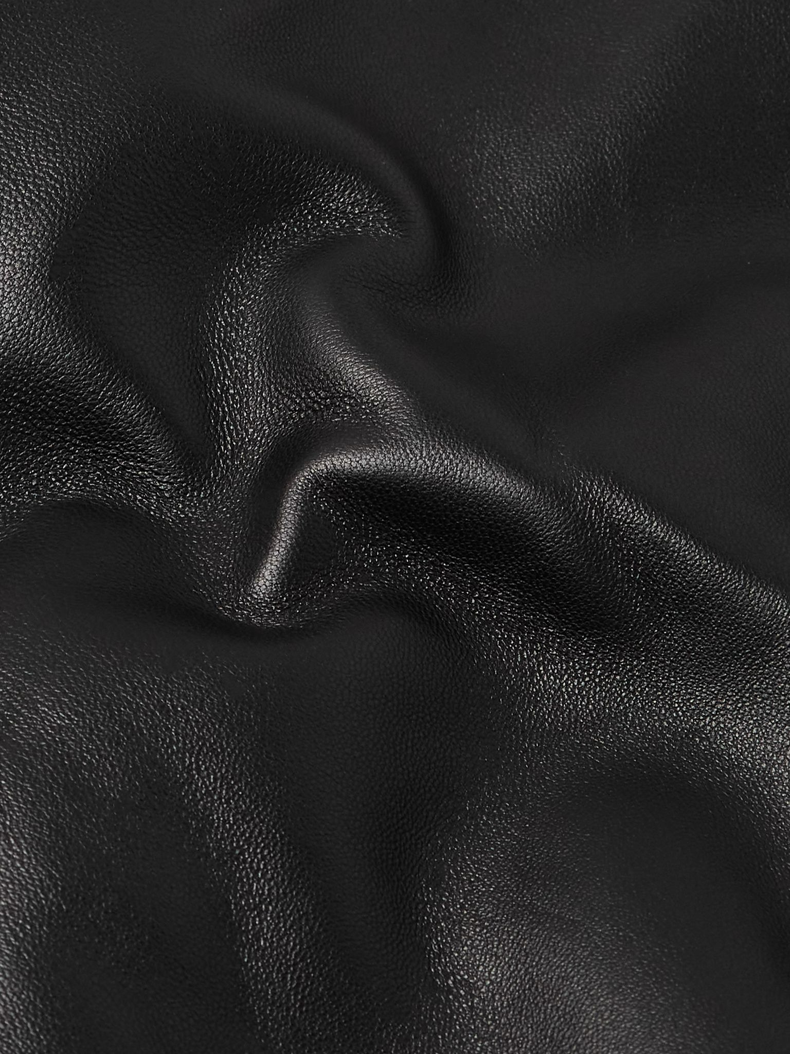 Leather Jacket Black - 5