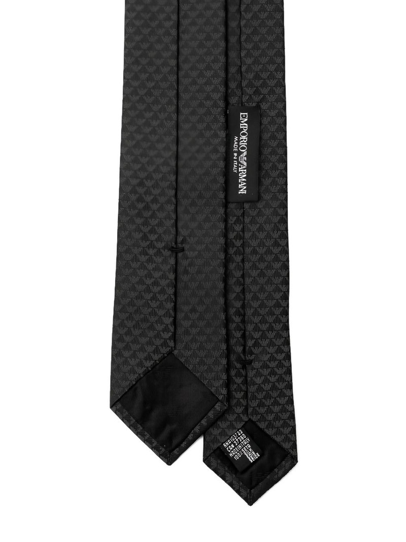 EMPORIO ARMANI patterned tie outlook