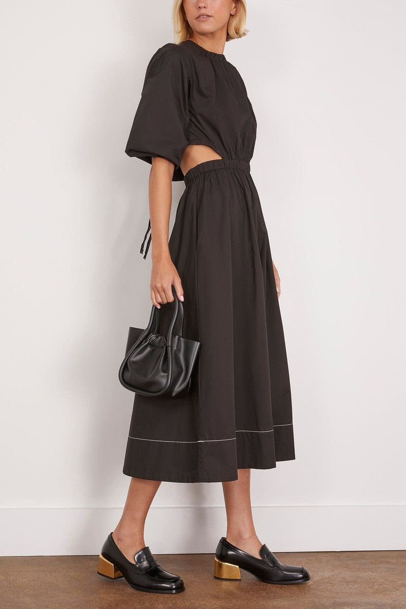 Proenza Schouler Nora Backless Dress in Black outlook