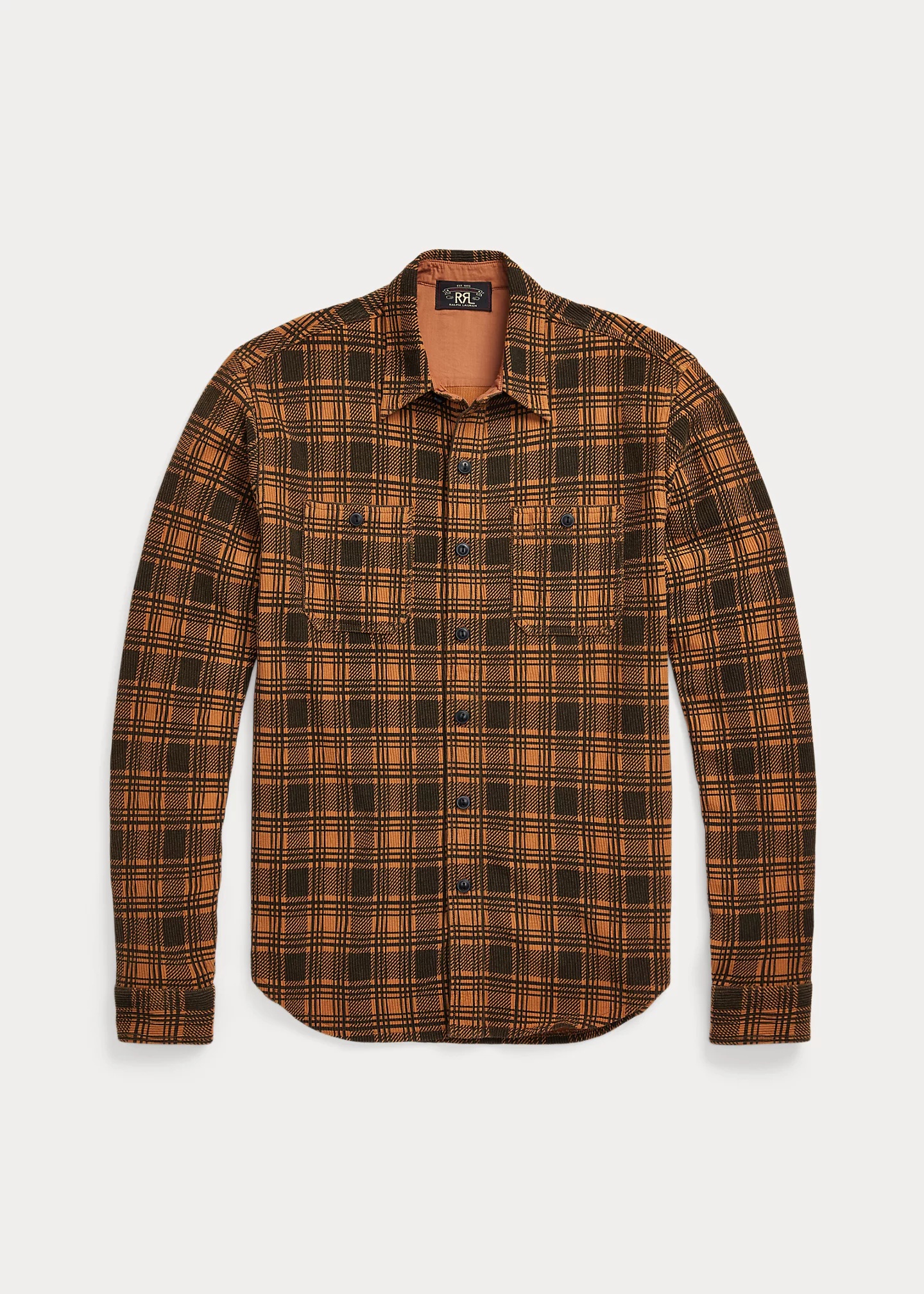 Checked Jersey Workshirt - 1