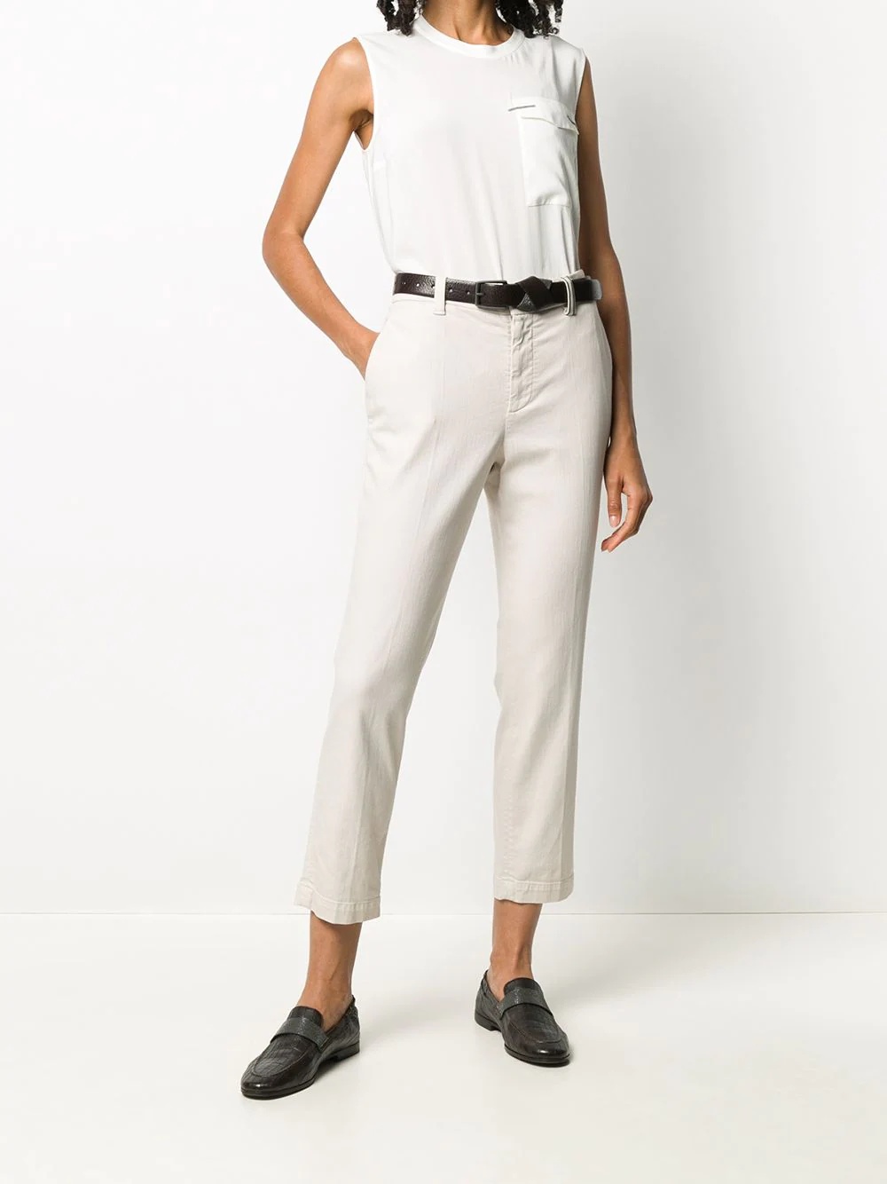 straight-leg trousers - 2