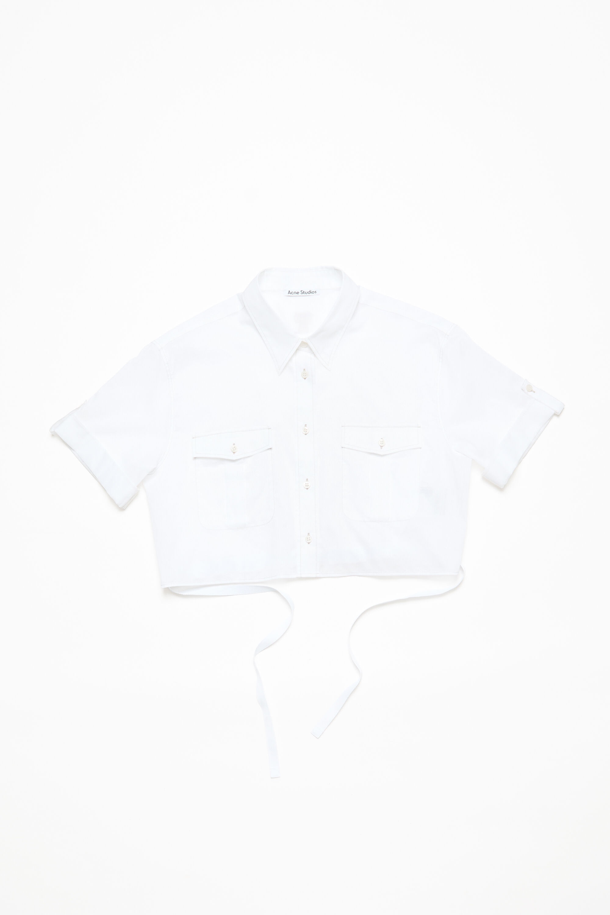 Acne Studios Button-up shirt - Optic White | REVERSIBLE