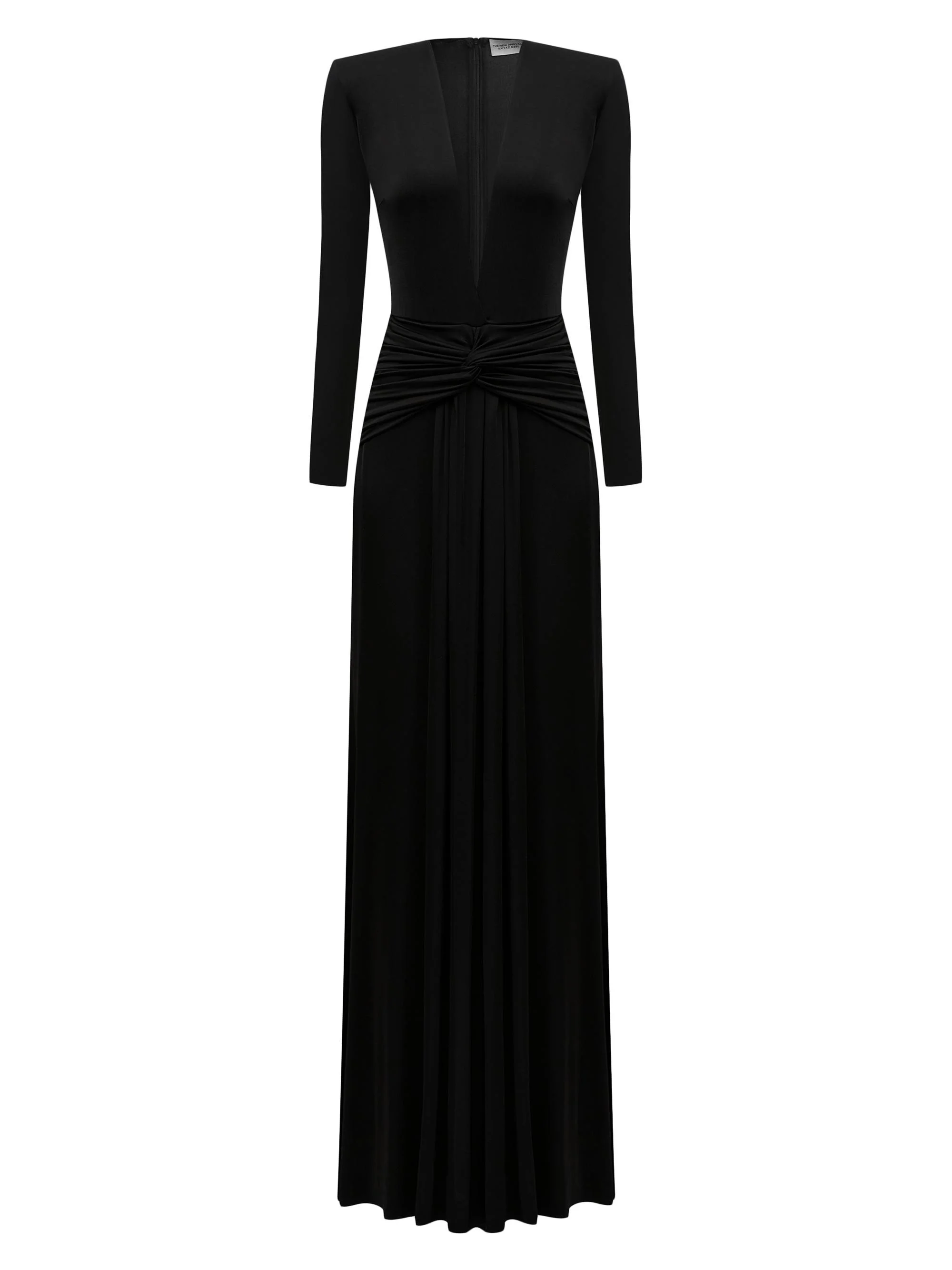 Women's Azure Plunging Bodycon Gown - Dark Side - 1
