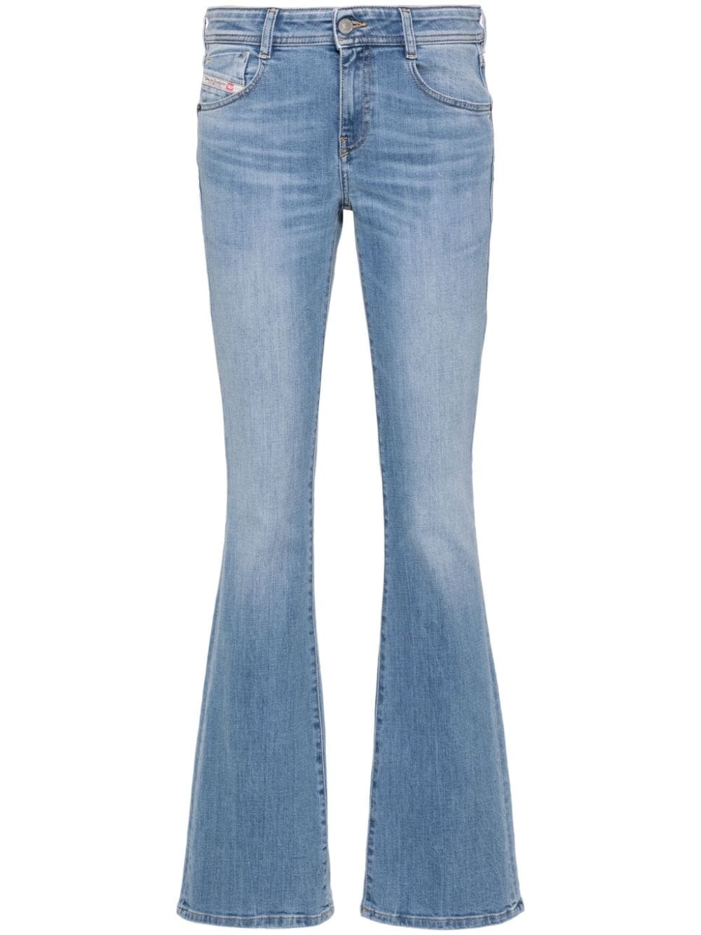 1969 D-Ebbey low-rise slim-fit bootcut jeans - 1