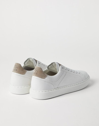 Brunello Cucinelli Grained calfskin sneakers outlook