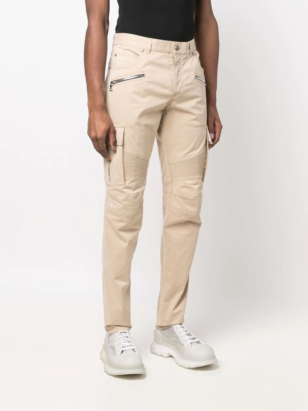 straight-leg cargo pants - 3