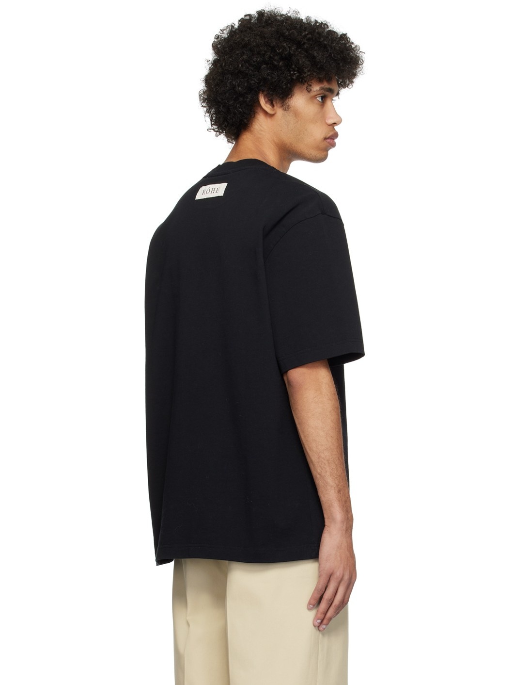 Black Oversized T-Shirt - 3