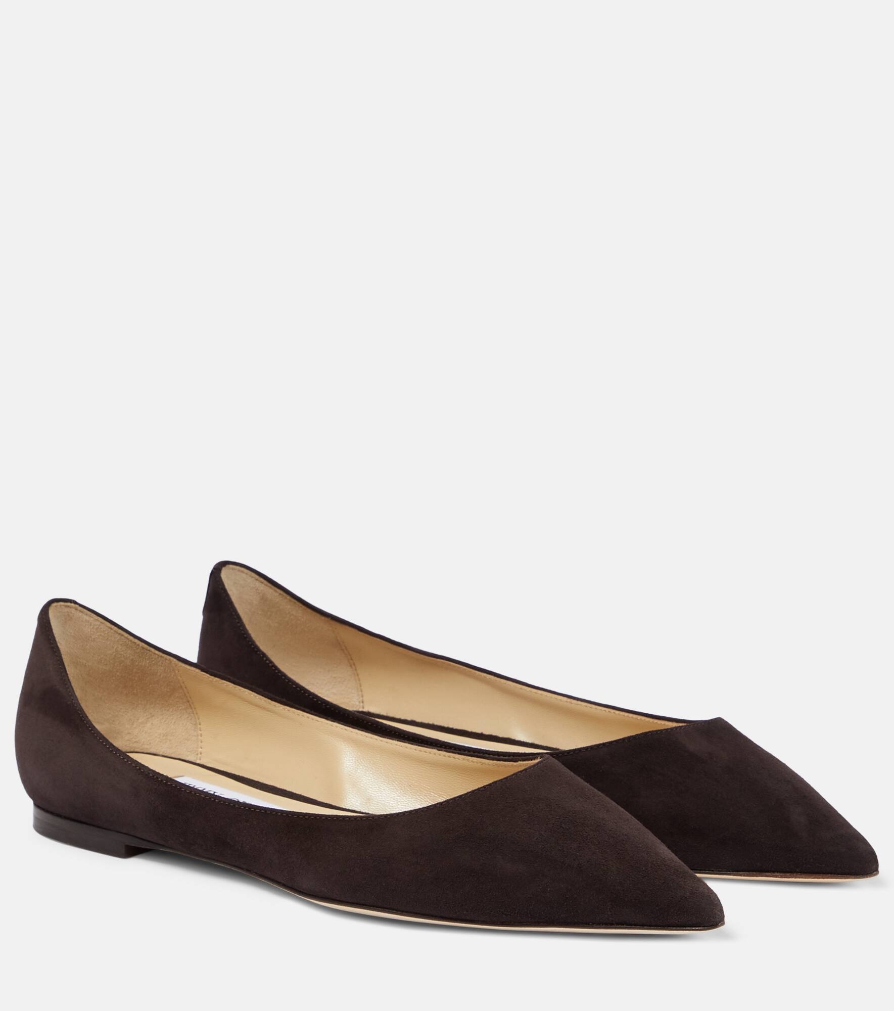 Love suede ballet flats - 1