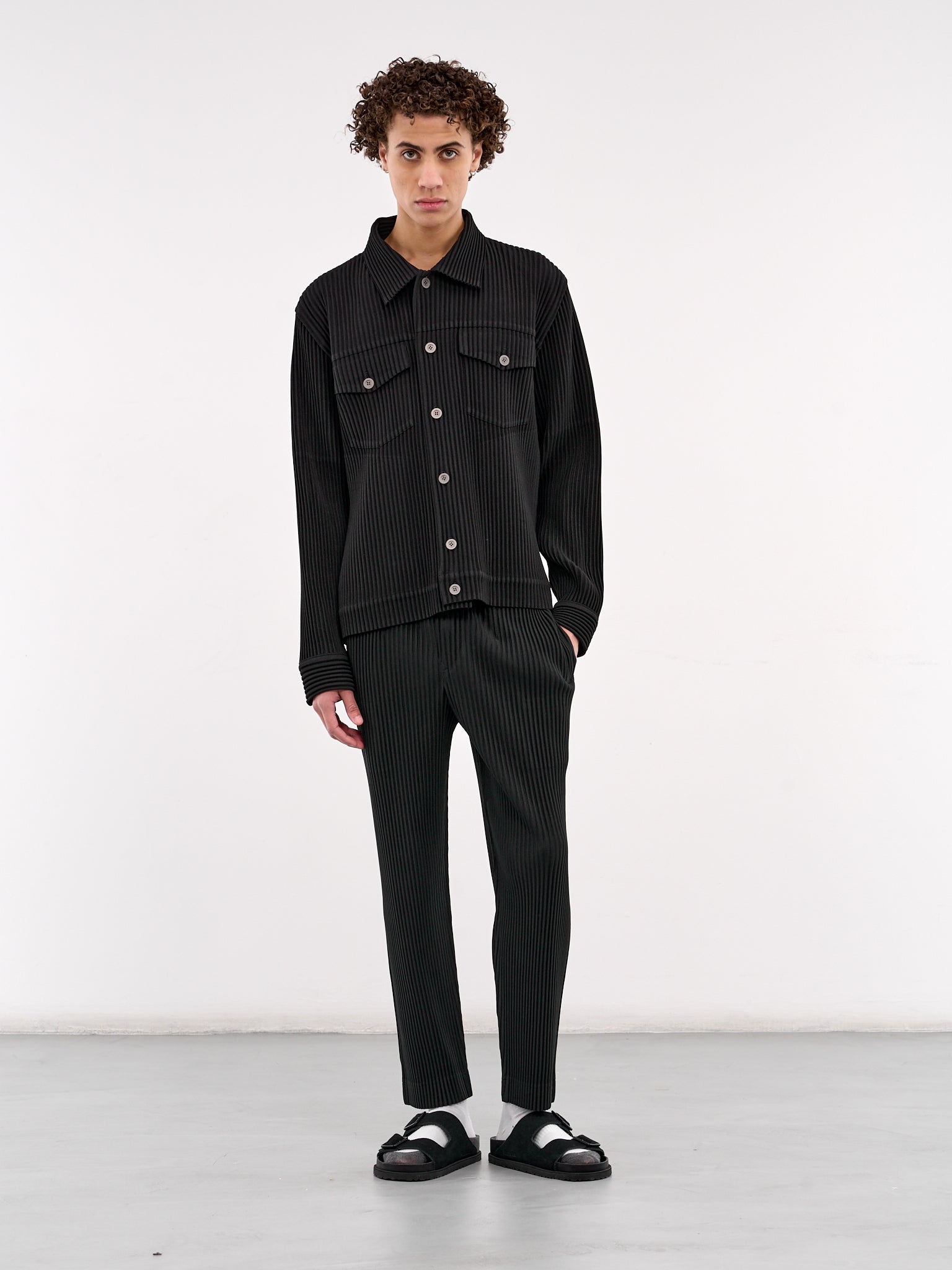Basic Pleated Trousers - 6