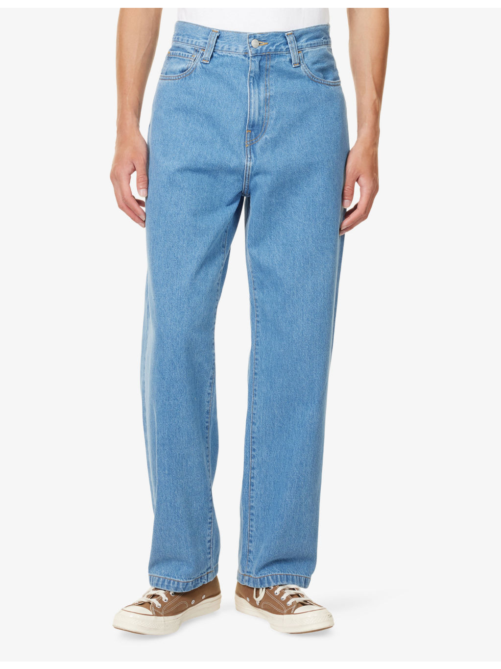 Landon Wide-Leg Relaxed-Fit Denim Jeans - 3