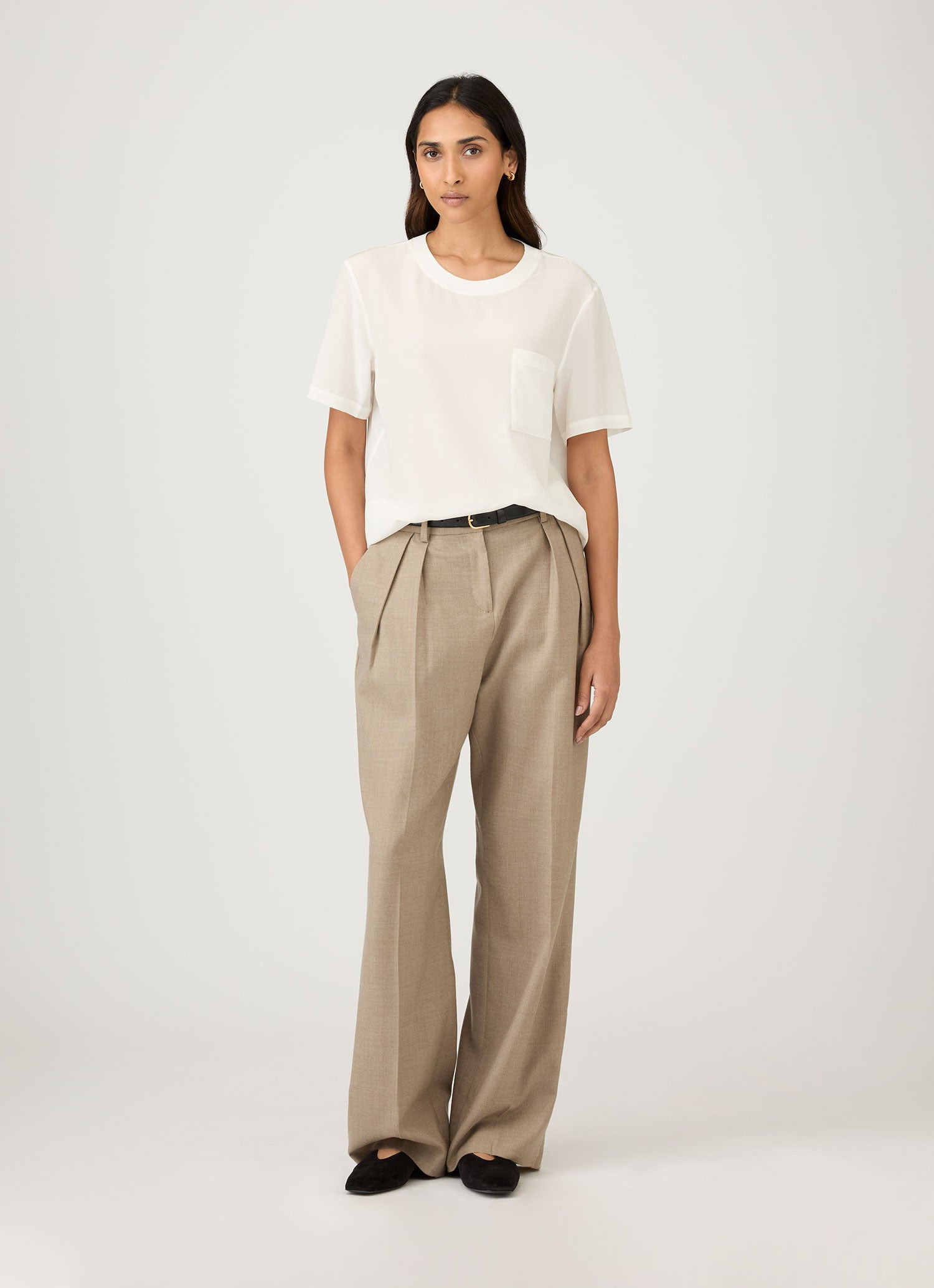 Woven Silk T‑shirt - 2