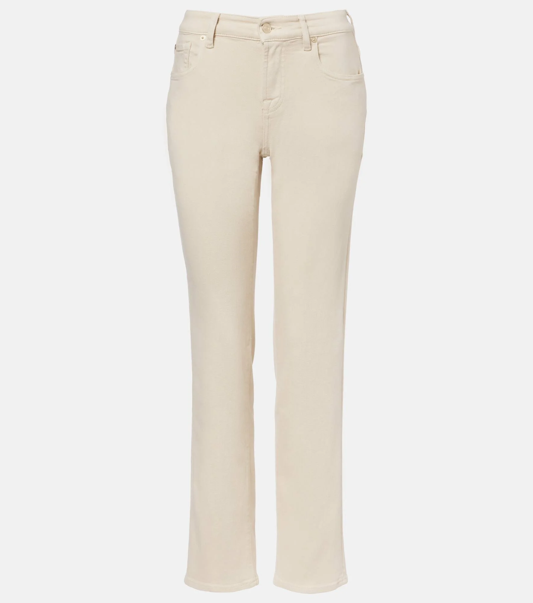 Calie Straight mid-rise straight jeans - 1