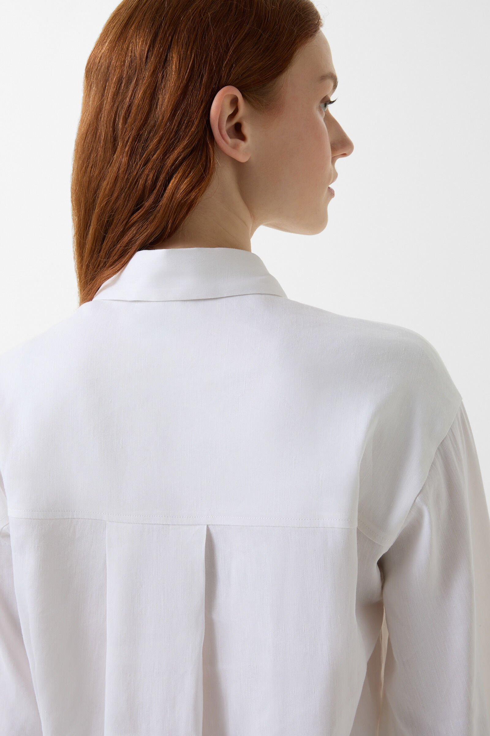 Ronda blouse in White - 5