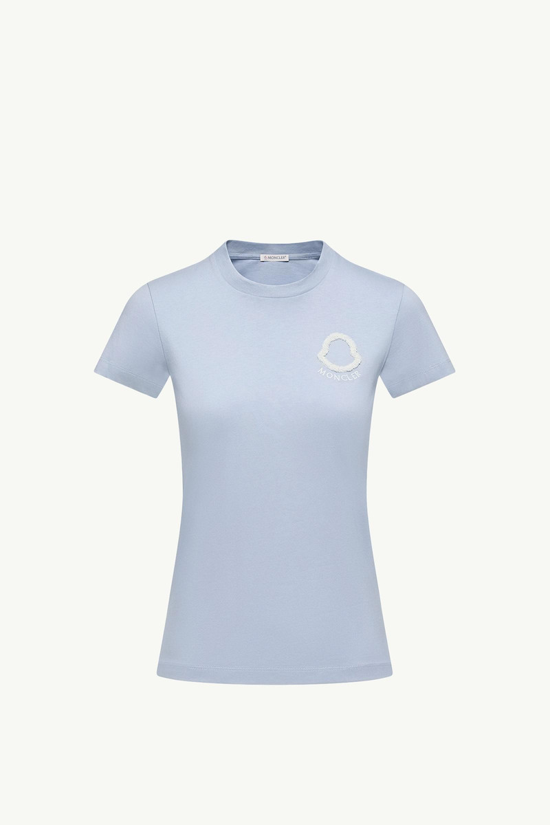 Embroidered Logo Cotton T-Shirt 1