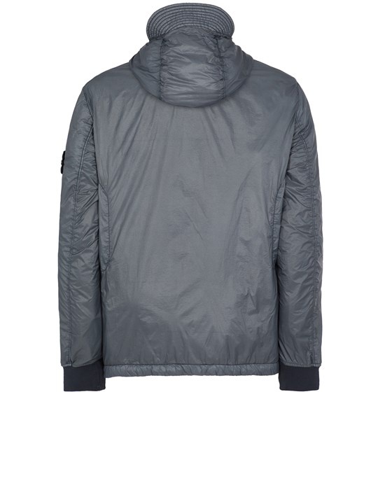 Stone Island Q0325 HOODED LIGHT JACKET GARMENT DYED MICRO YARN 