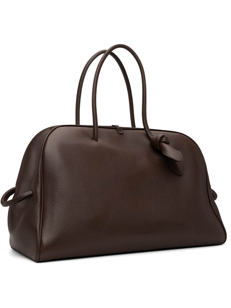 JACQUEMUS Brown La Croisière 'The large Turismo' Carryall Tote outlook
