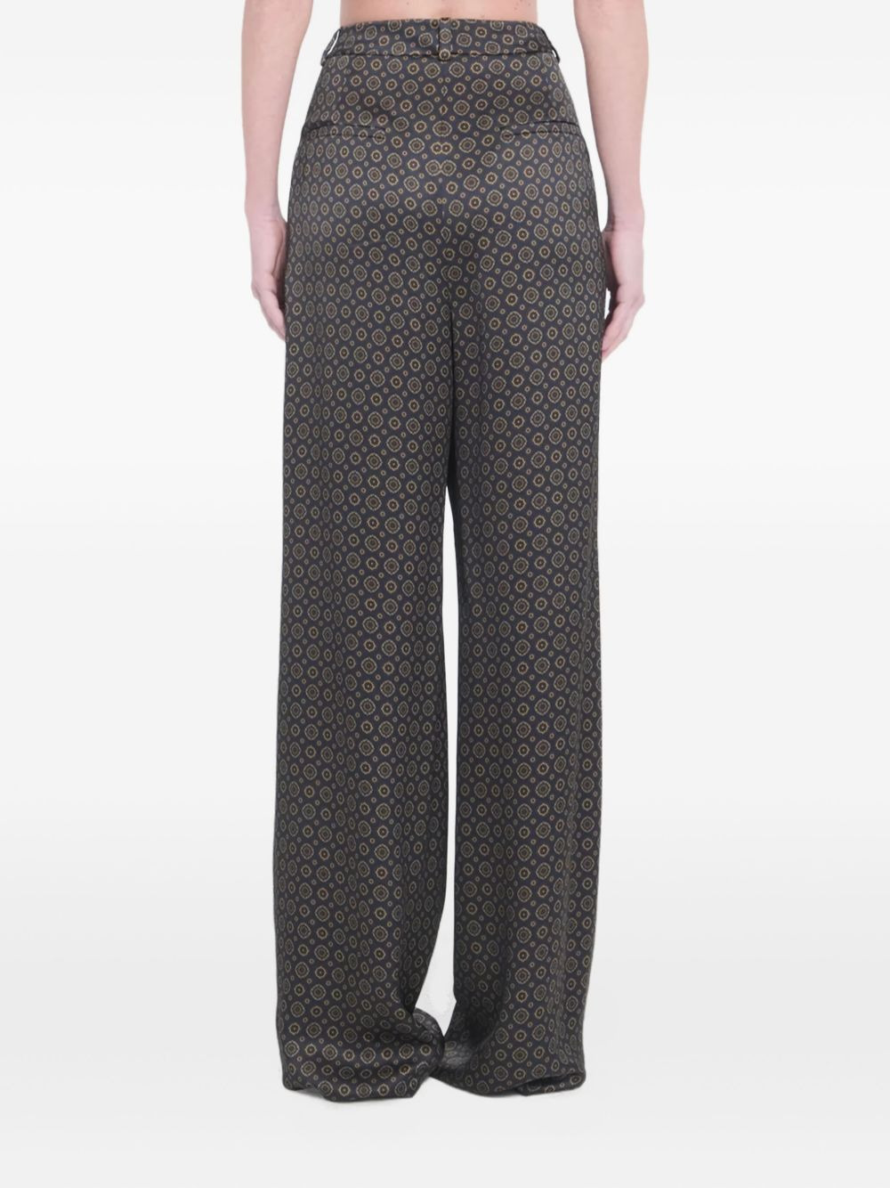 patterned trousers - 4
