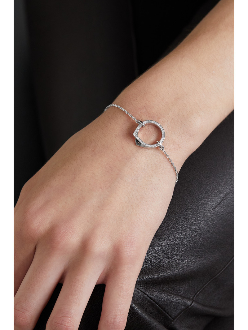 REPOSSI Antifer 18-karat White Gold Diamond Bracelet outlook