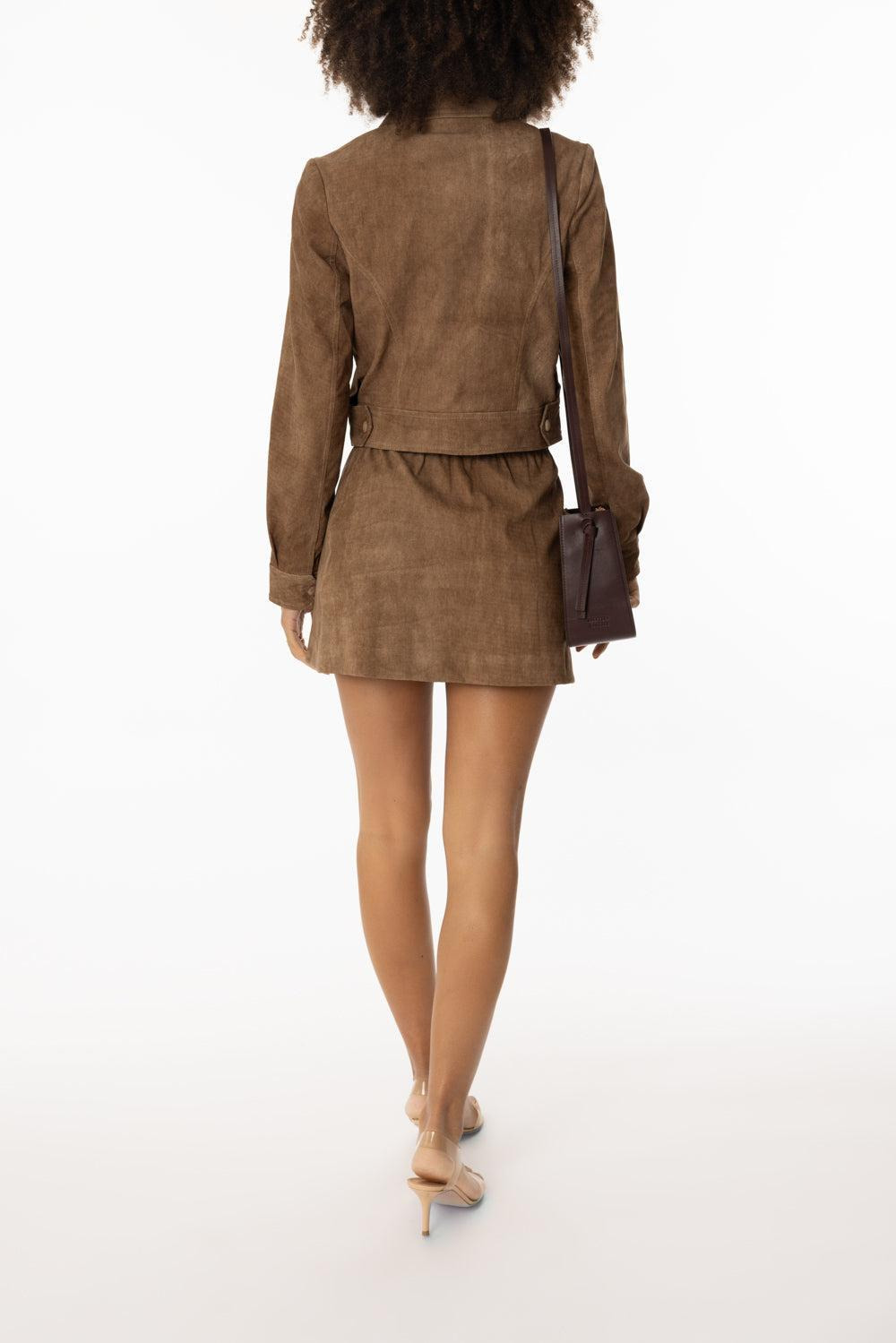 Pull On Mini Skirt - 4