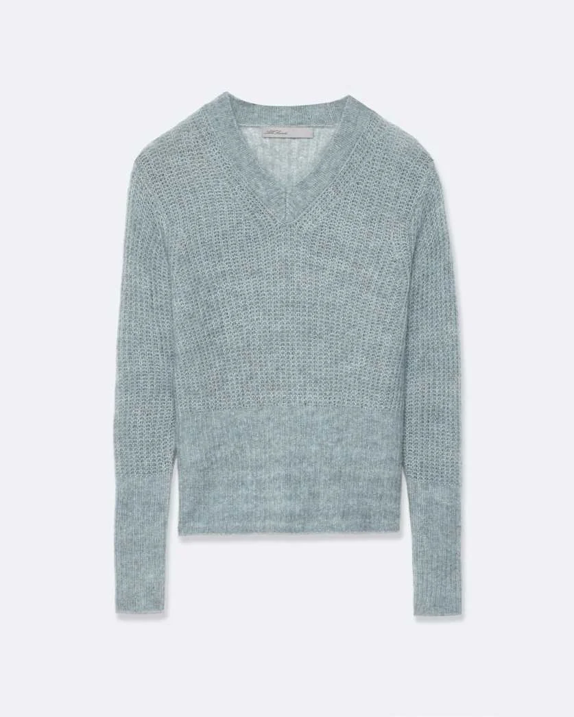 MABEL ALPACA-BLEND V-NECK SWEATER - 1