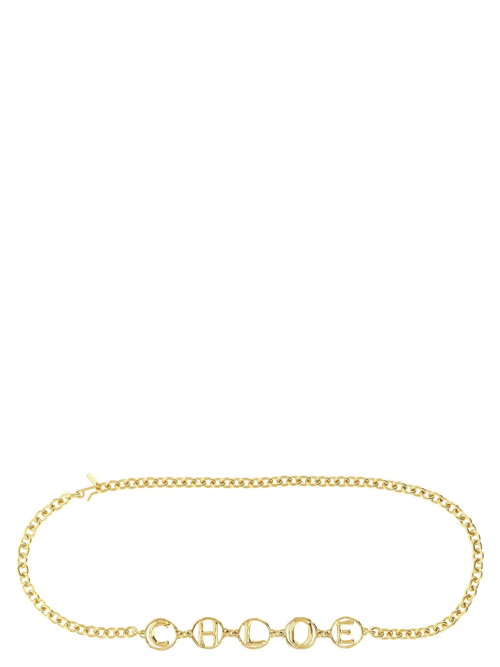 Chloé Script Belts Gold - 1