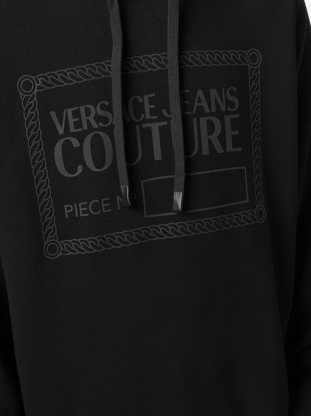 logo-print hoodie - 5