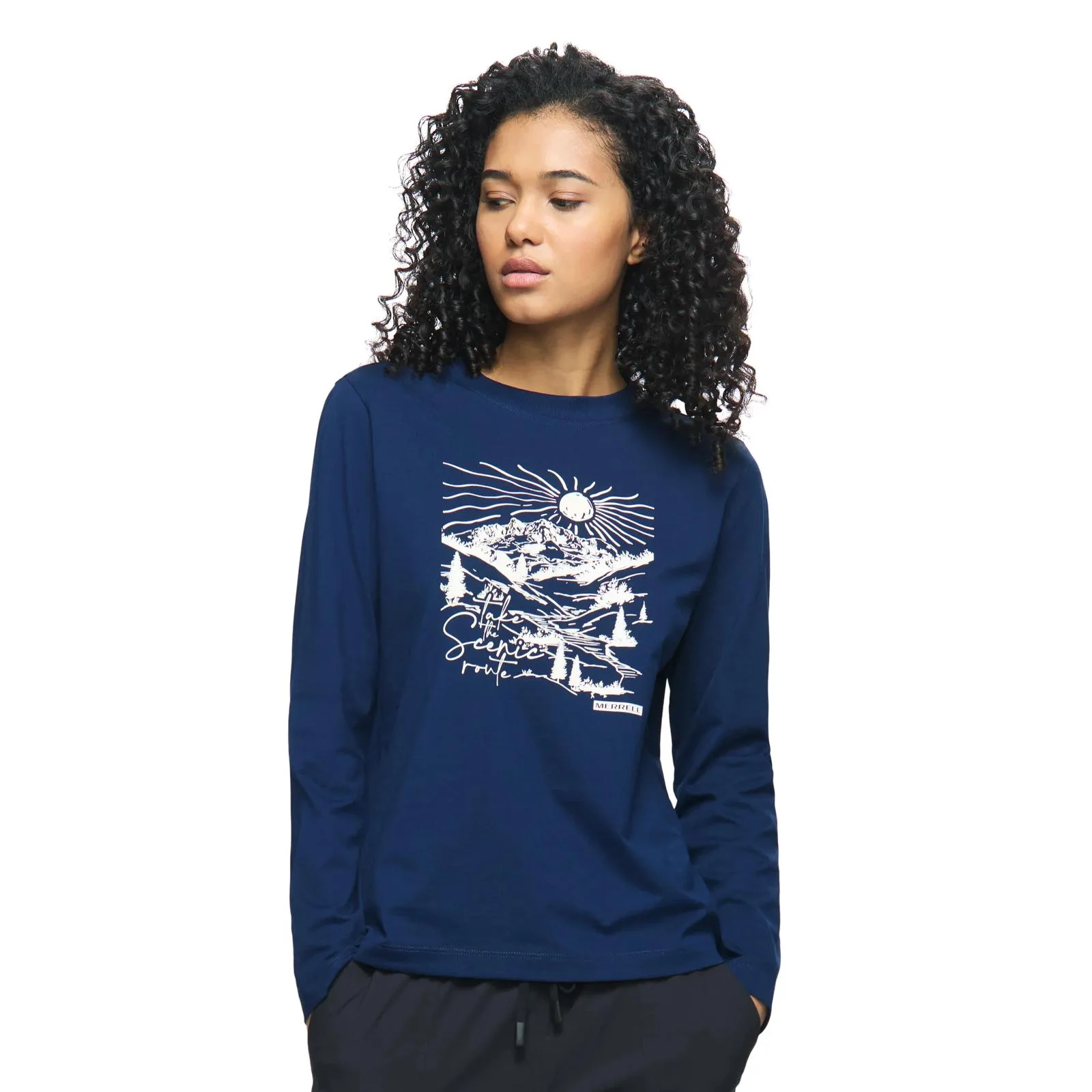 Women's Scenic Route Long Sleeve Tee - 1