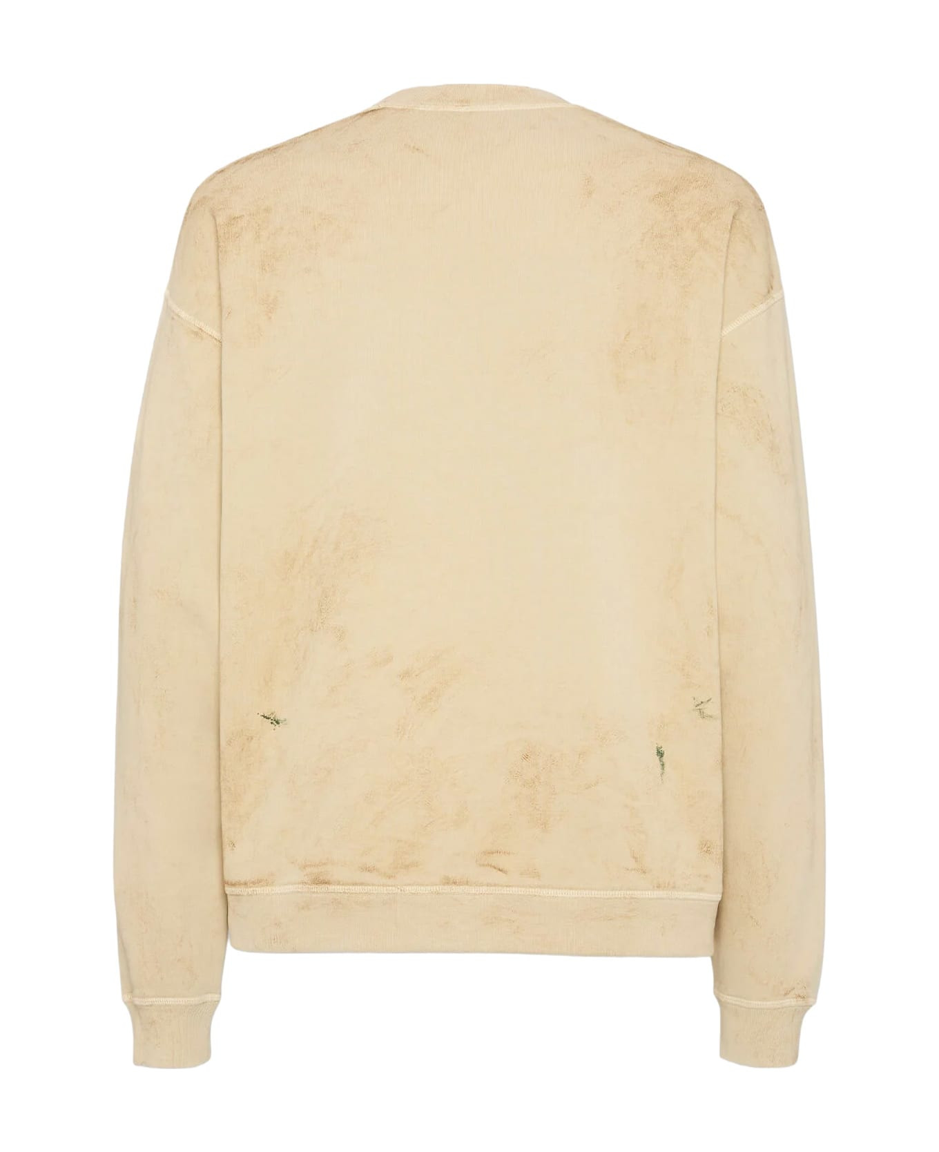 Cotton Sweatshirt With Distressed Effect - 2