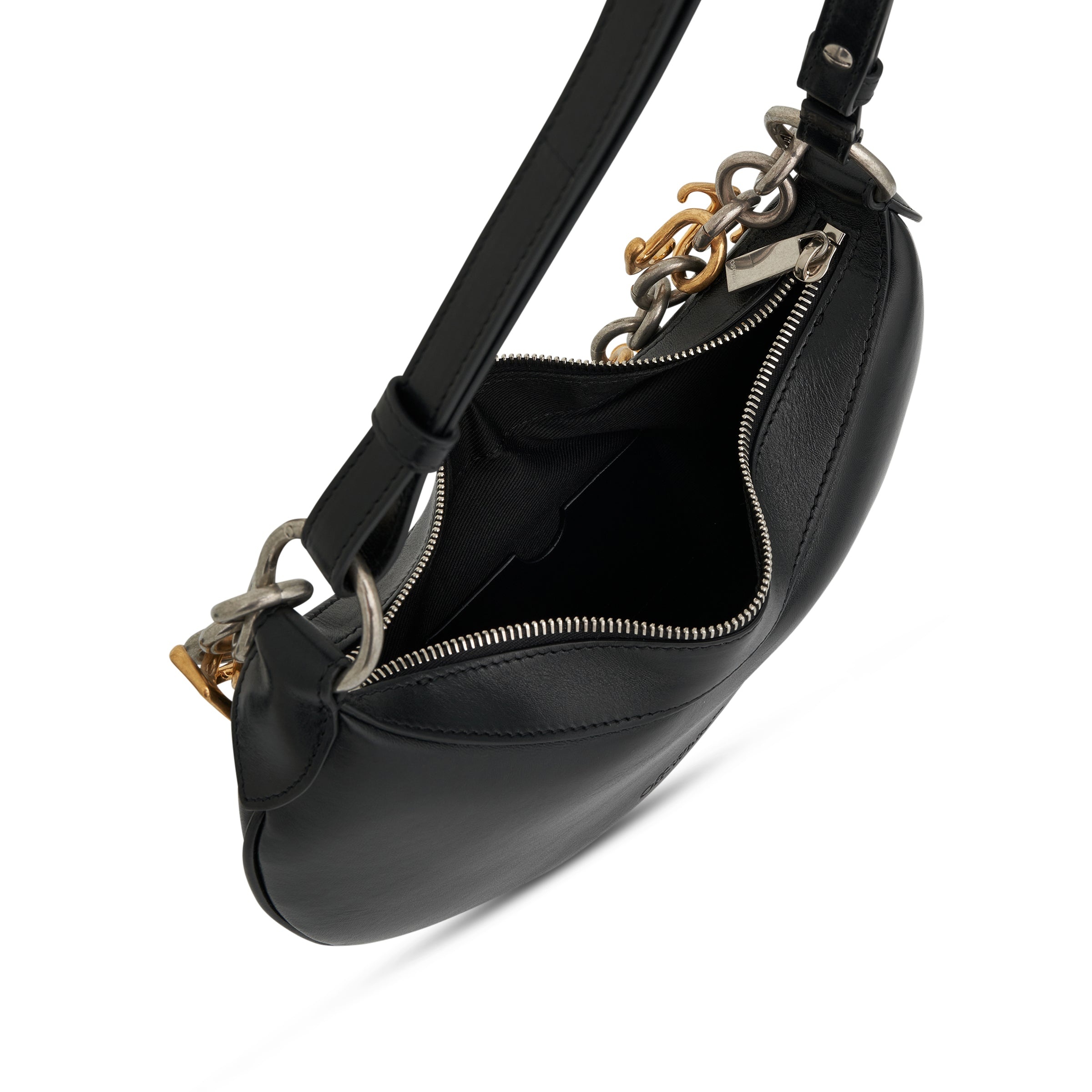 Hobo Hemisphere Bag in Black - 5