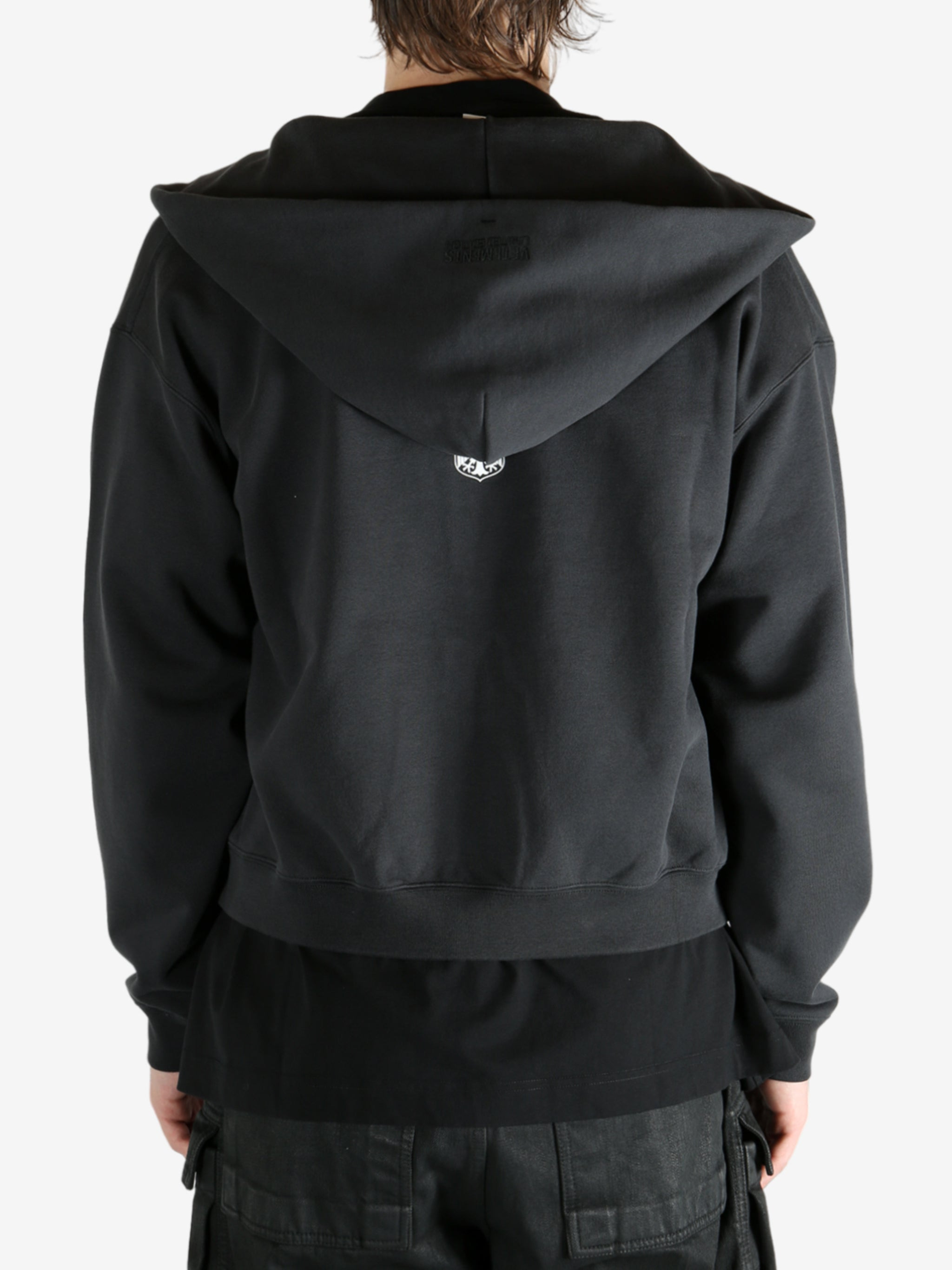 VETEMENTS - Men Polizei Fitted Zip-Up Hoodie - 3