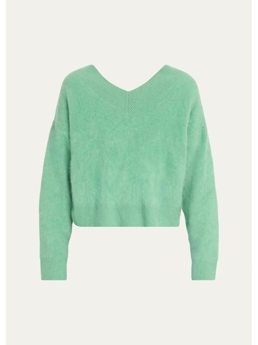 Grizzly Double V Cashmere Sweater - 1