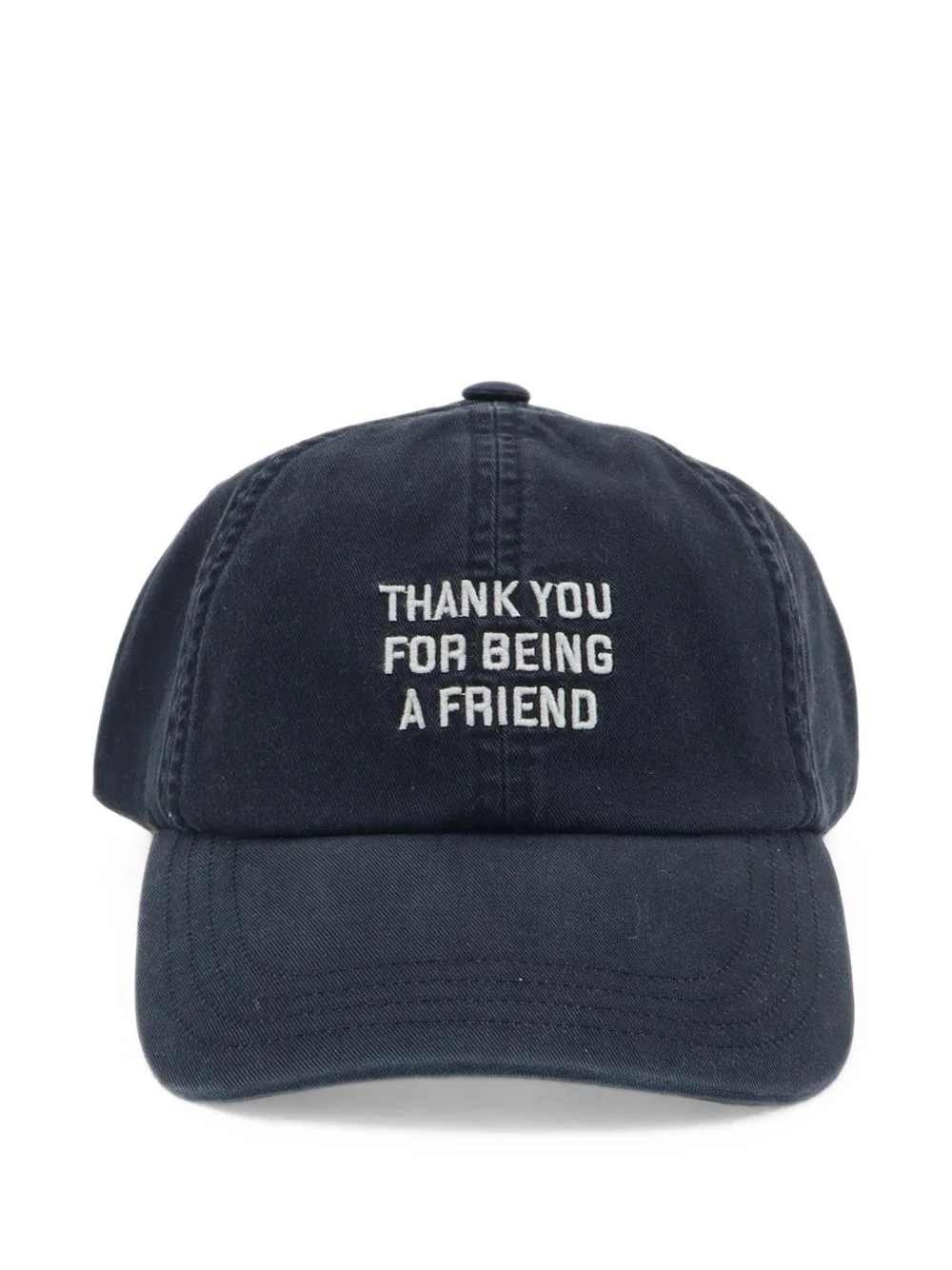 slogan-embroidered Ami de Coeur baseball cap - 1