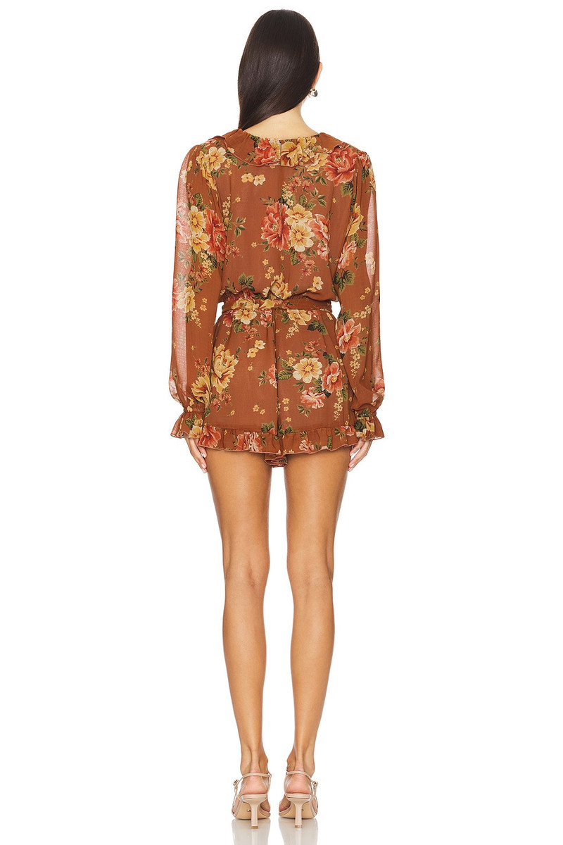 Show Me Your Mumu Raquel Ruffle Romper outlook