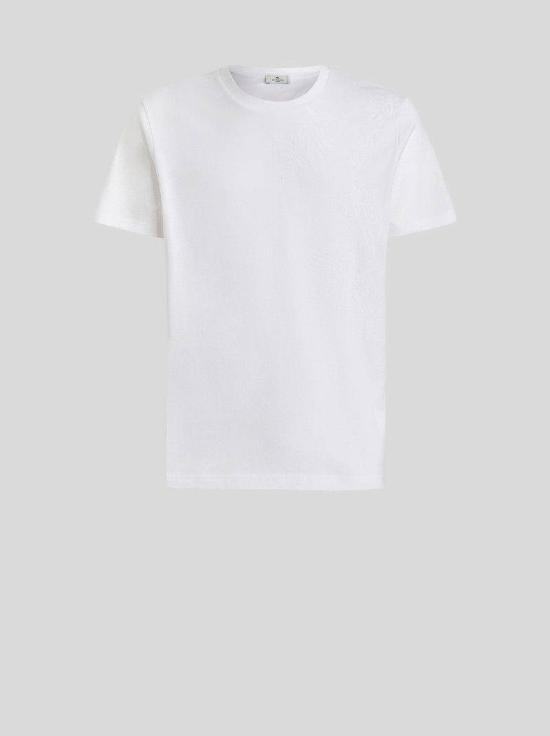 FLORAL EMBROIDERY T-SHIRT 1