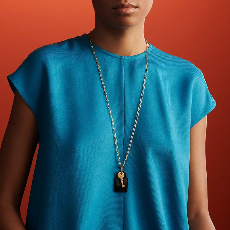 Hermès Amulette Padlock pendant, large model outlook