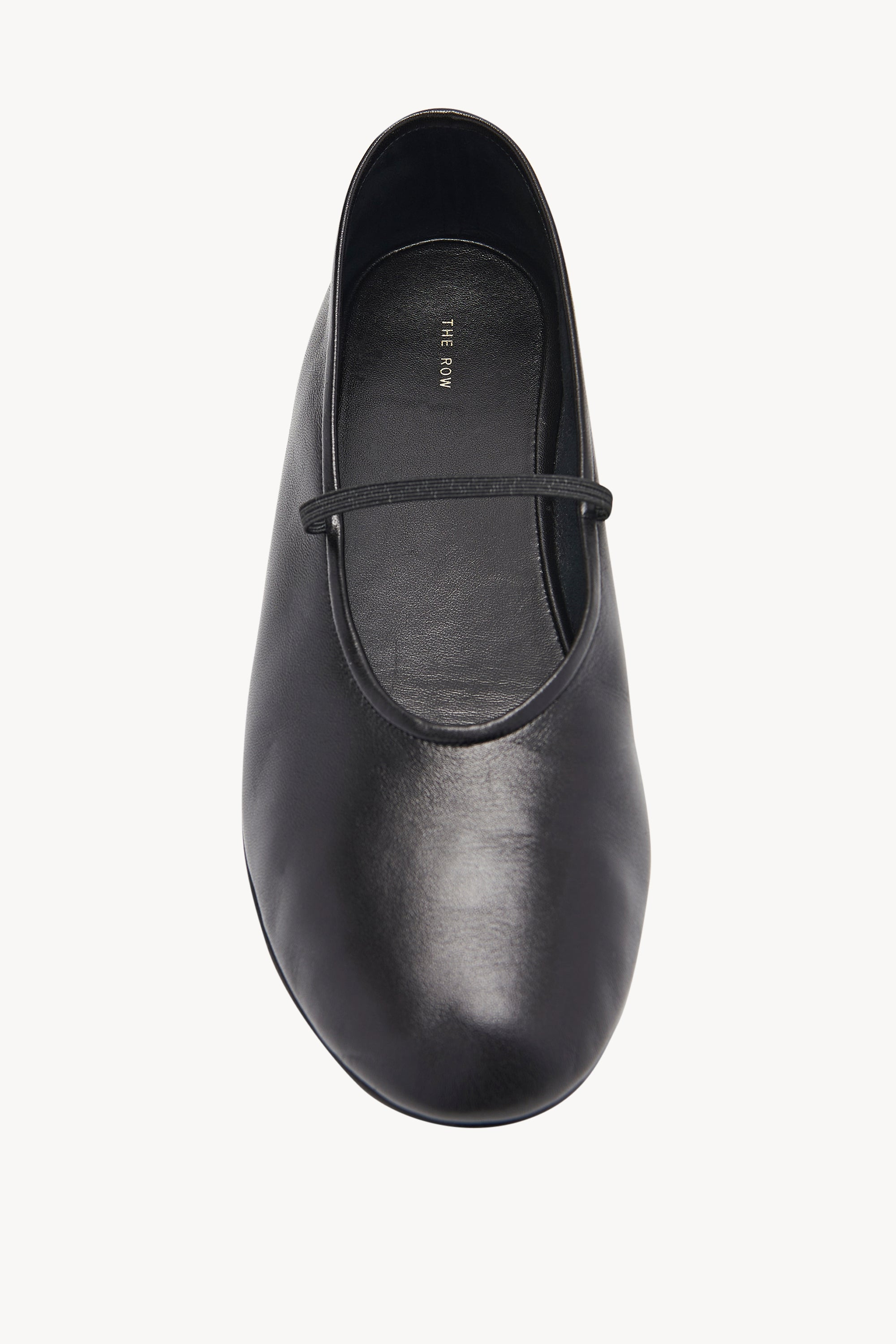 Elastic Ballet Slipper in Leather - 3