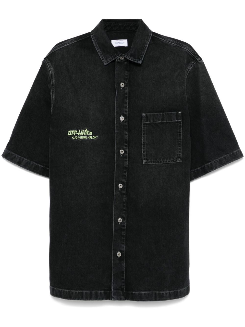 Off White Men Irregular Shirt - 1