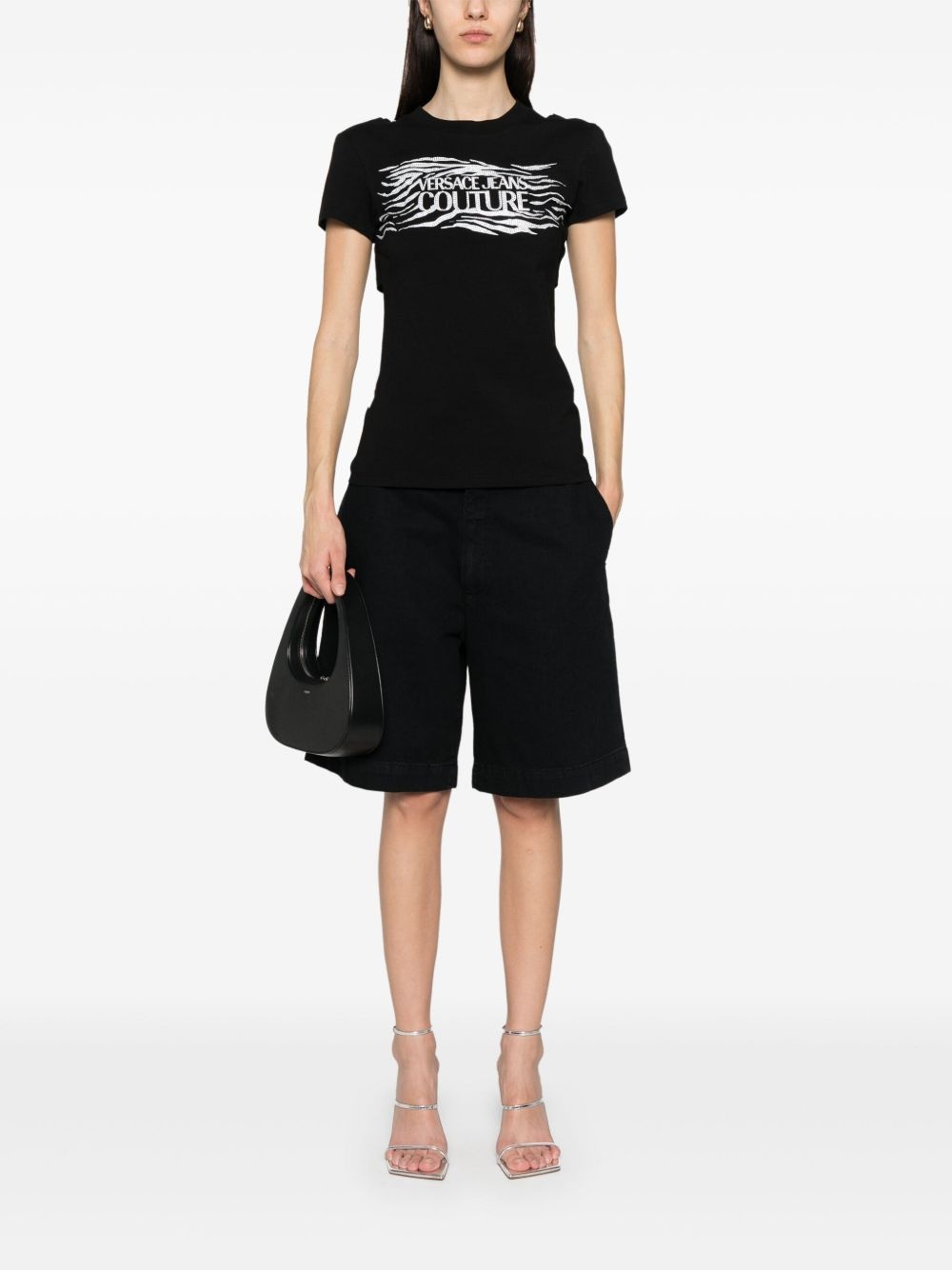 logo-print T-shirt - 2